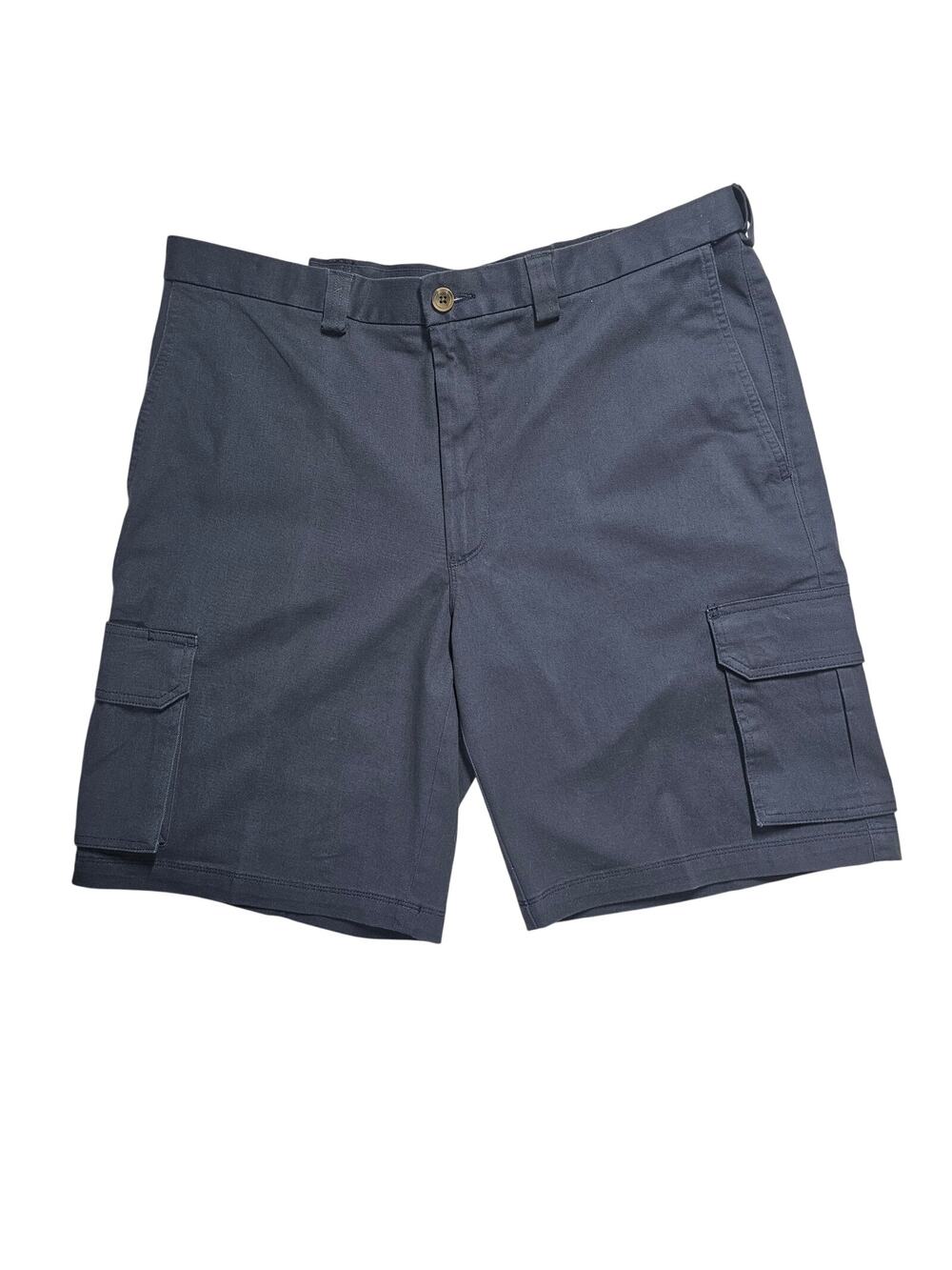 Haggar Comfort Cargo Shorts with Tech Pocket Expandable Waistband Men's 40 NWT
